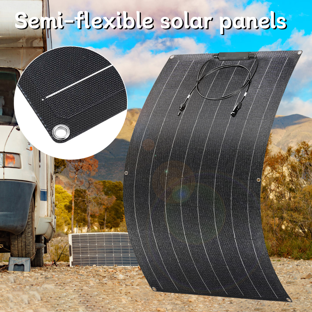 Outdoor Power Distribution Panel - Solar panels 300W ETFE Flexible Mono