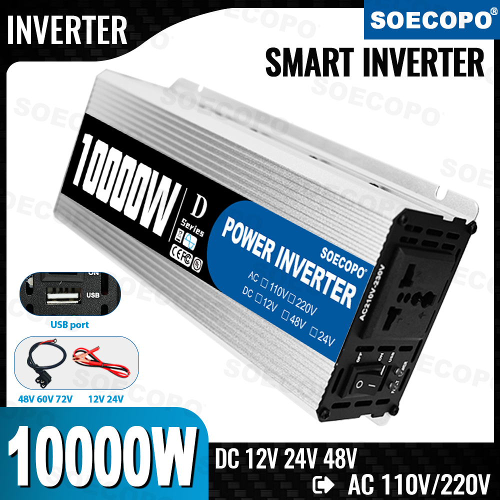 Portable Generator Inverter - Portable 10000W Inverter 12V/24V/48V DC to