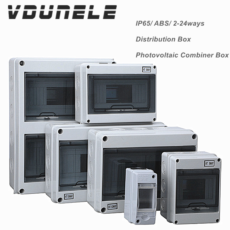 Outdoor Power Junction - IP65 Distribution Box for dc Breaker