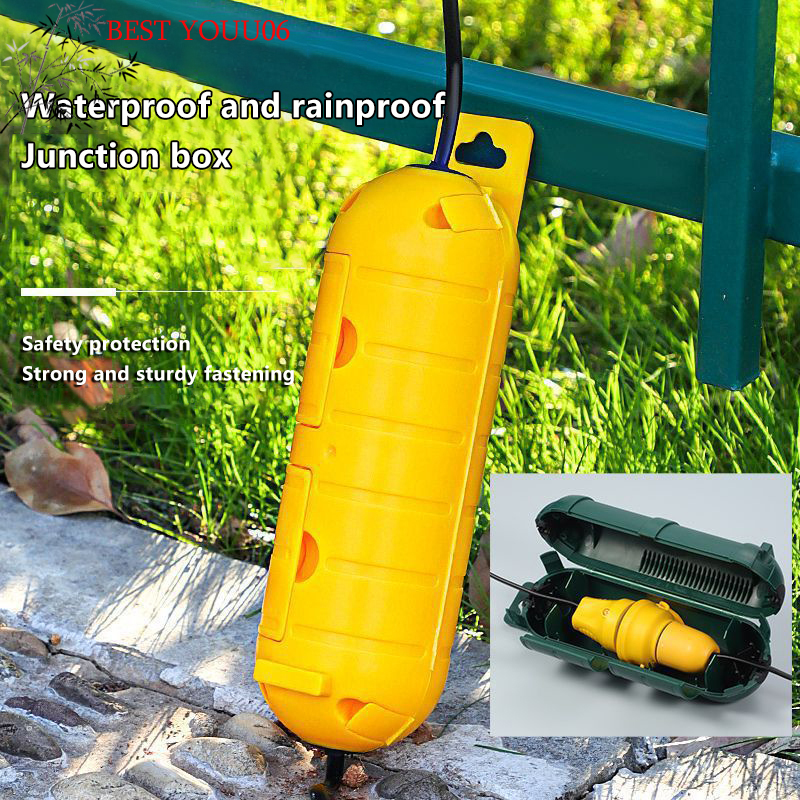 Extension Cord Outdoor - (YOUU06)Outdoor Extension Cord Safety Cover With