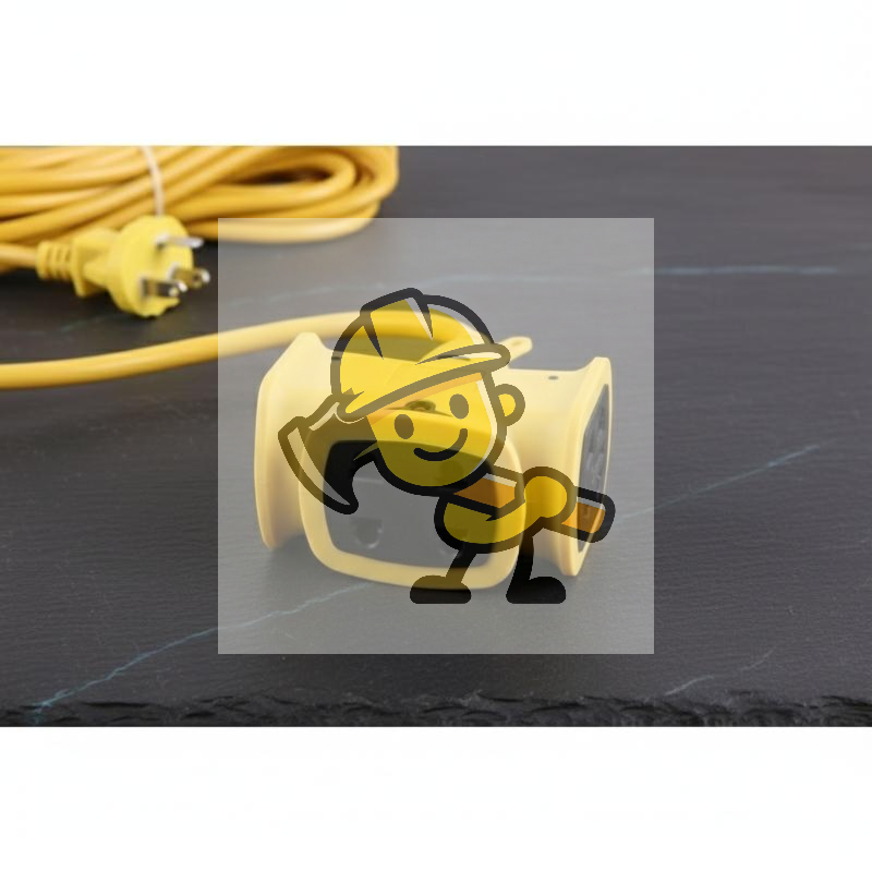 Extension Cord Outdoor - 5 m Aircraft-Style Floor Extension Cord
