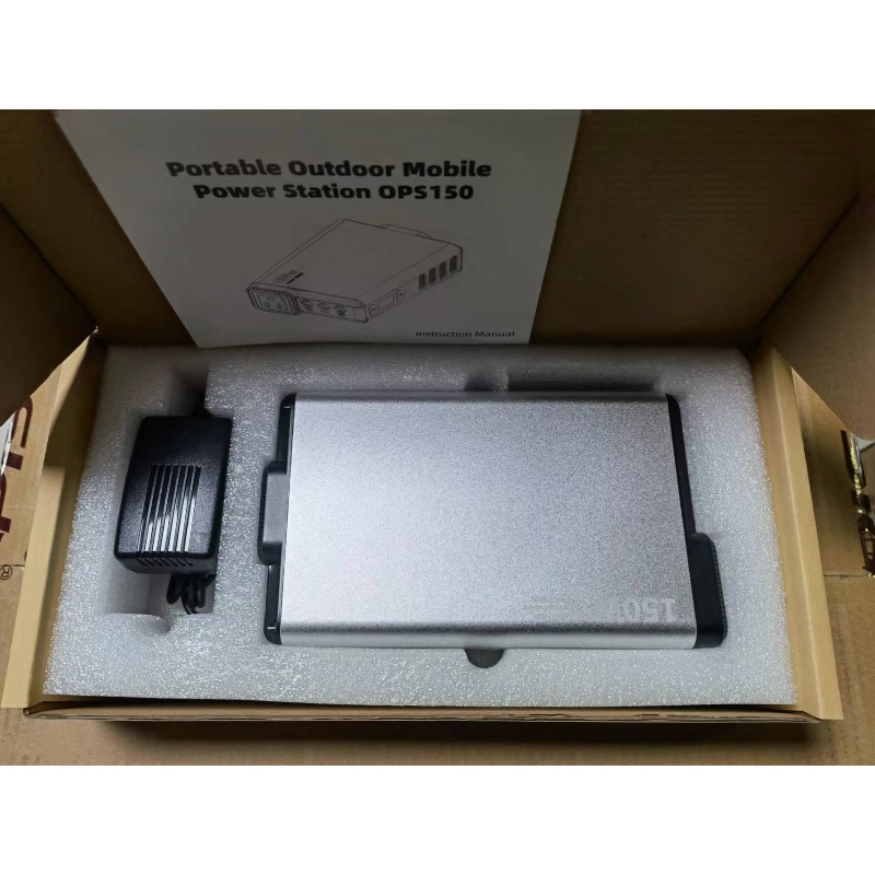 Outdoor Power Bank With Ac Outlet - Portable Power Station 150W, 32000mAh Outdoor