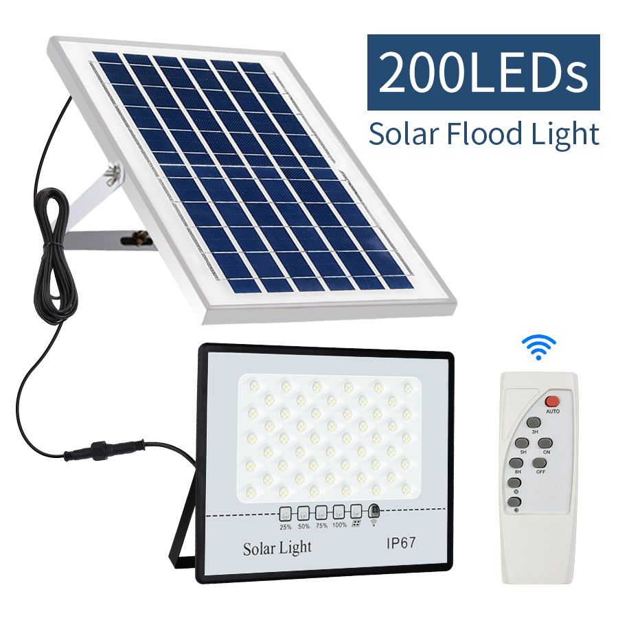 Outdoor Power Distribution Panel - Solar Flood Lights Outdoor Waterproof LED