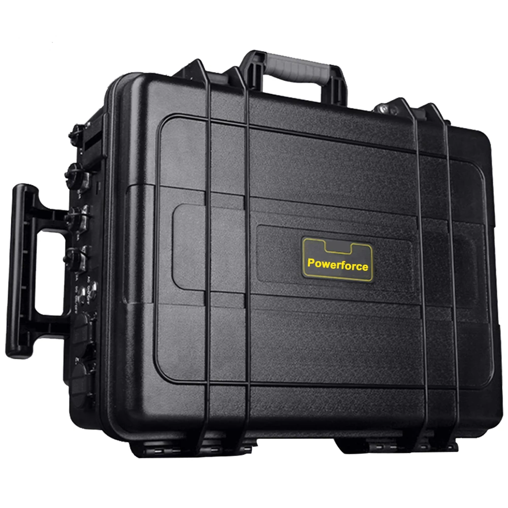 Outdoor Power Bank With Ac Outlet - Portable Power Station 2000W 1799Wh Battery