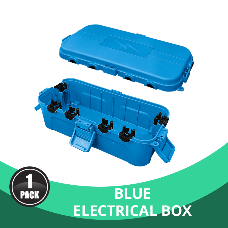 Outdoor Use Power Strip - IP54 Medium Waterproof Cable Box for