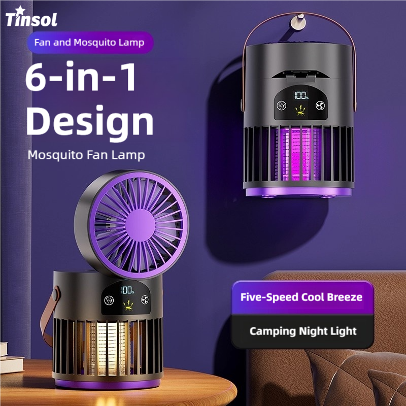 Outdoor Power Fan - TINSOL6-in-1 Home Mosquito Killer Lamp Small