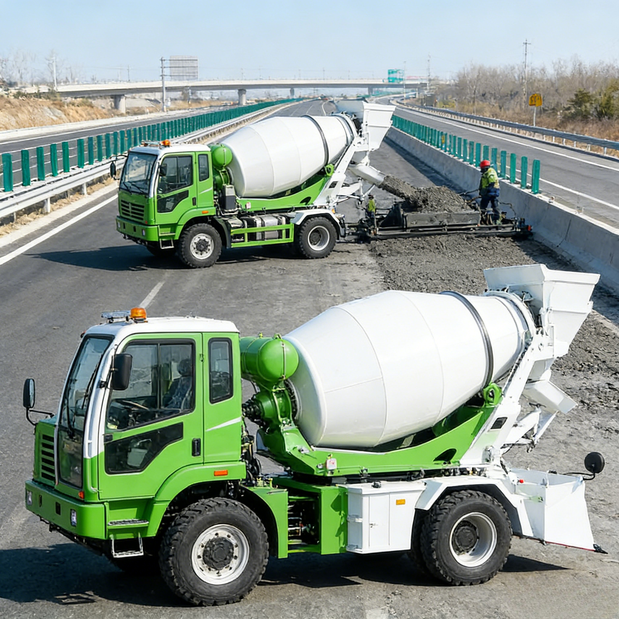 Popular Self Loading Concrete  - Concrete Mixer Small review and price