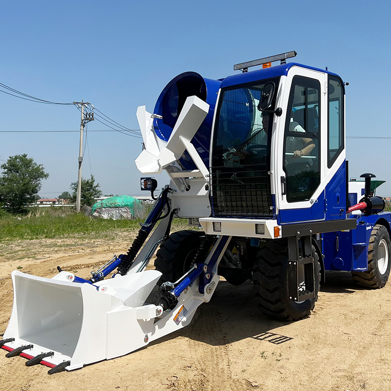 Popular Self Loading Concrete  - Concrete Mixer Small review and price