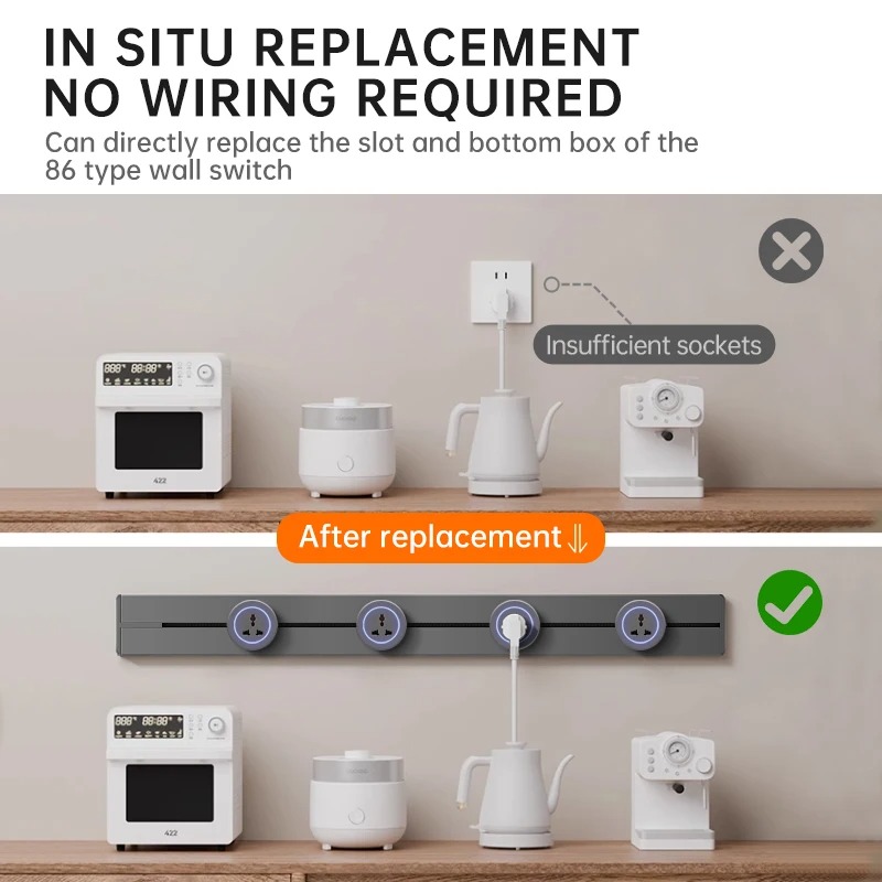 Hidden Wall Socket Power Rail  - Outdoor Power Strip review and price
