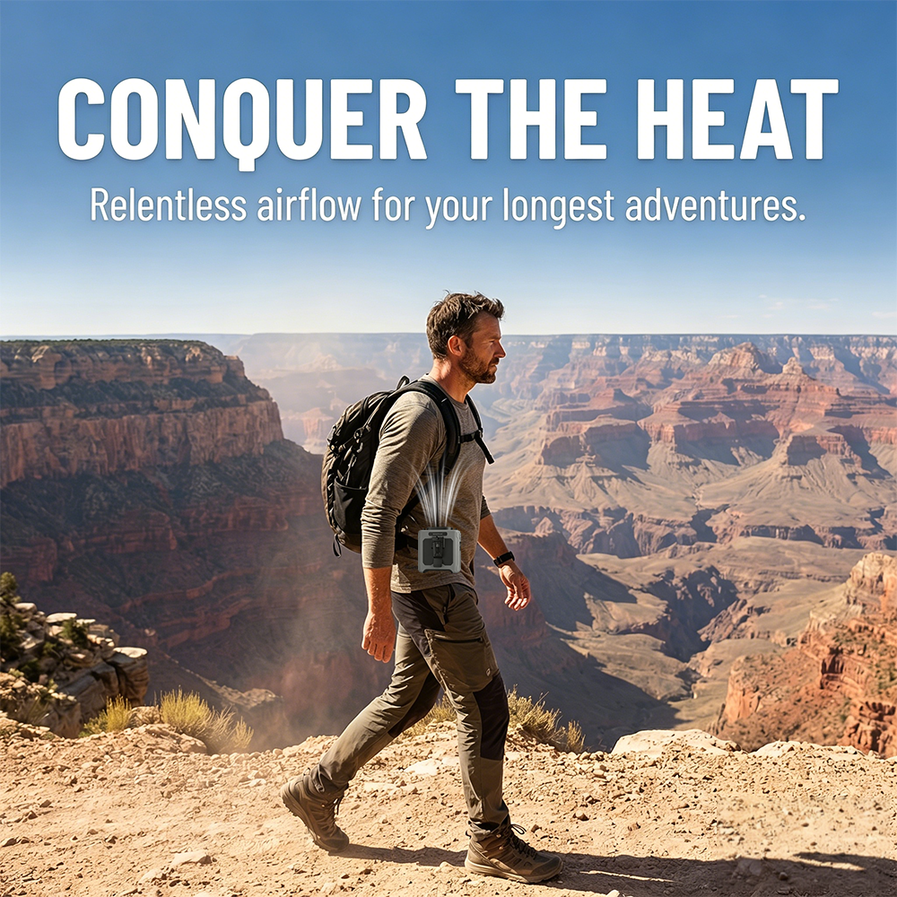 Portable Waist Fan Mini Hangin - Outdoor Power Fan review and price