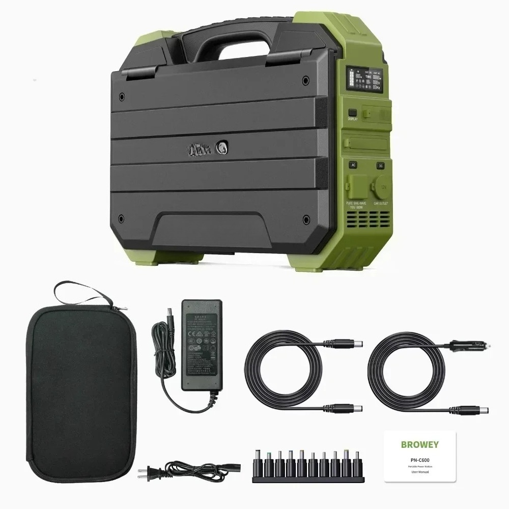 Portable Power Station 1000W L - Outdoor Power Bank With Ac Outlet review and price