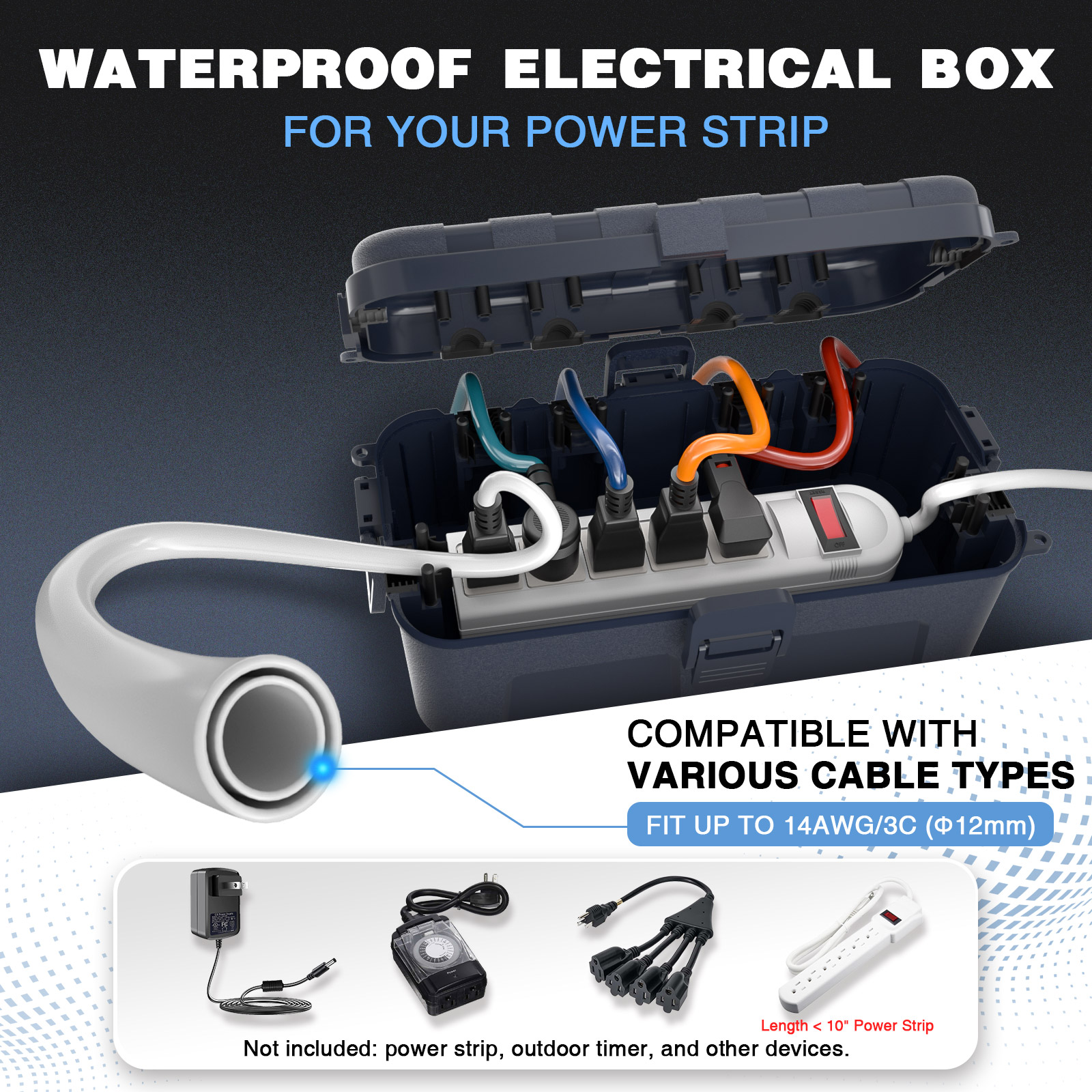 Outdoor Electrical Box Waterpr - Extension Cord Outdoor review and price