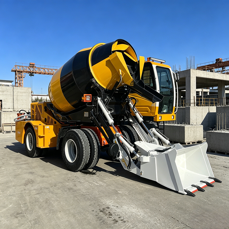 Self Loading Concrete Mixer Tr - Concrete Mixer Small review and price