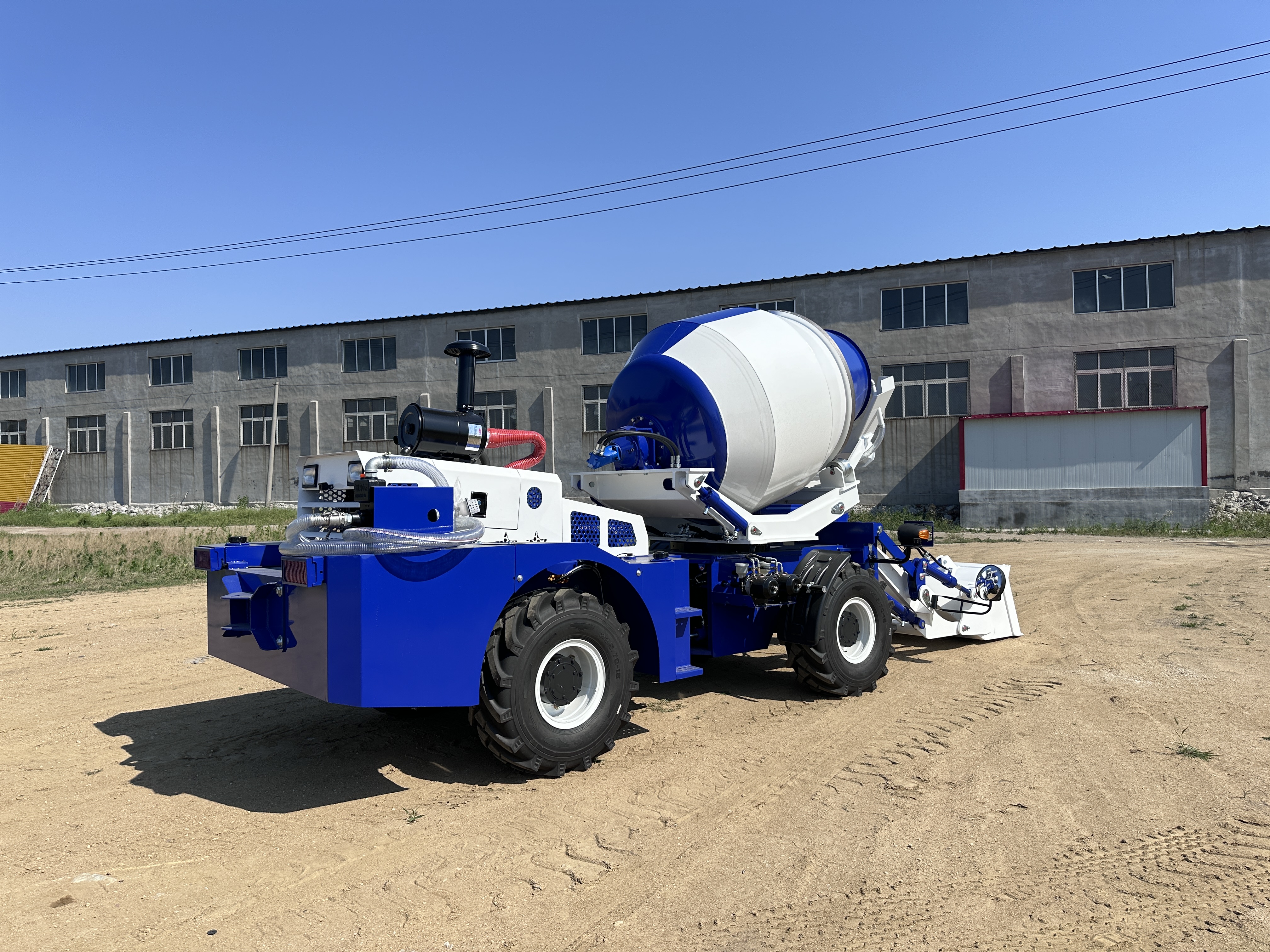 Self Loading Concrete Mixer Tr - Concrete Mixer Small review and price