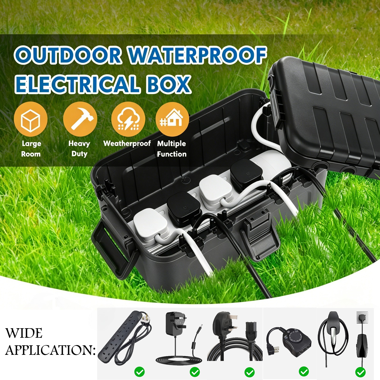 Restmo Large Outdoor Electrica - Extension Cord Outdoor review and price