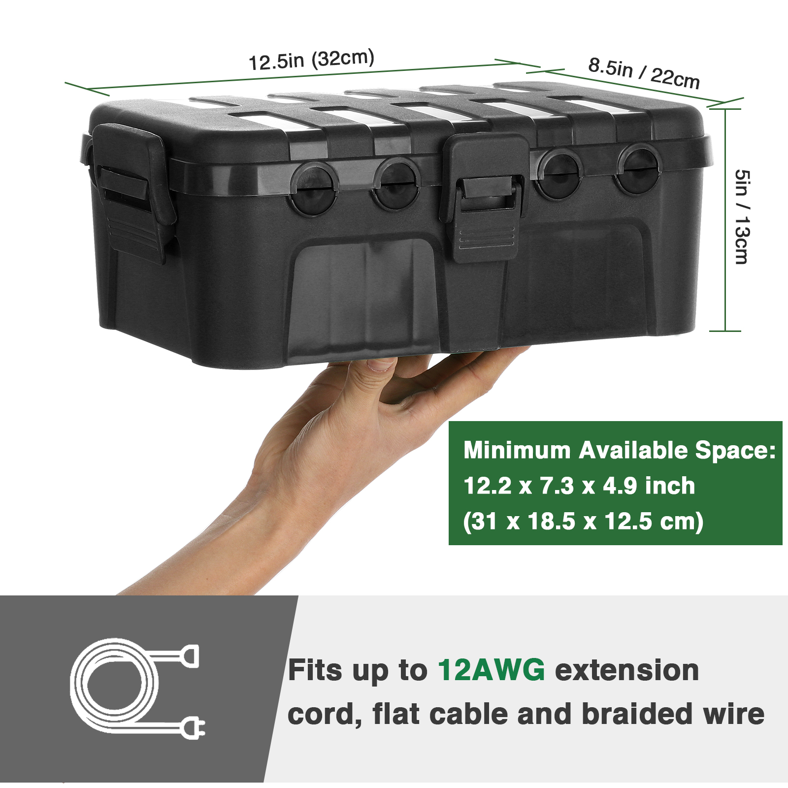 Restmo Large Outdoor Electrica - Extension Cord Outdoor review and price