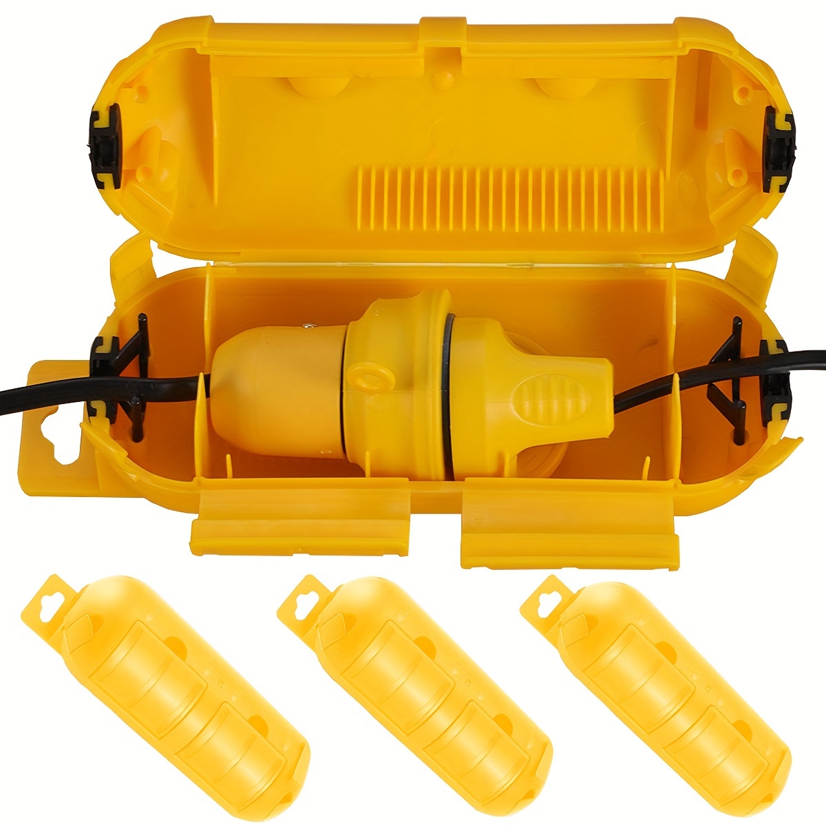 Extension yellow Cord Safety C - Extension Cord Outdoor review and price