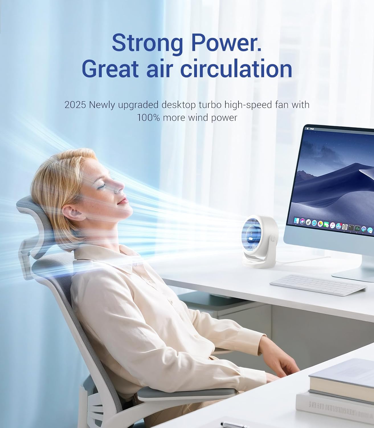 USB Desk Turbo Fan, Ultra-Quie - Outdoor Power Fan review and price