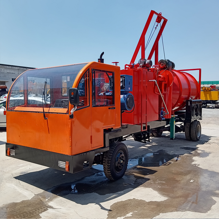 Mobile Cement Mixer with Pump  - Concrete Mixer Small review and price
