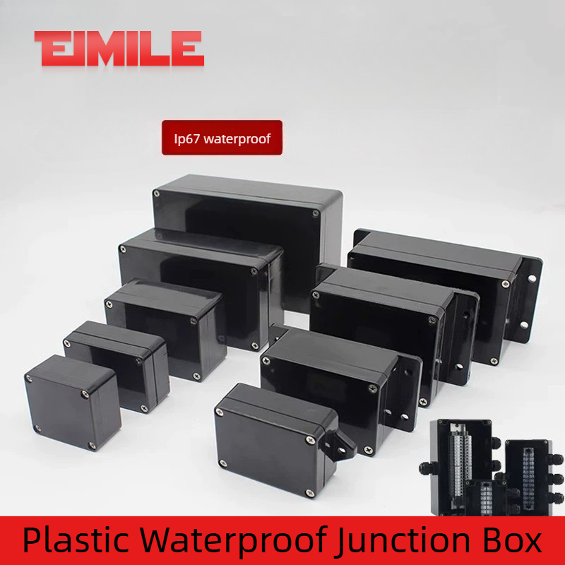 Type F Black Waterproof Juncti - Outdoor Power Junction review and price