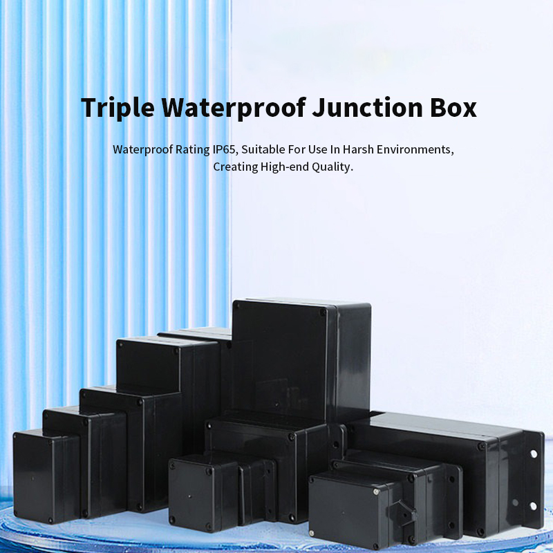 Type F Black Waterproof Juncti - Outdoor Power Junction review and price