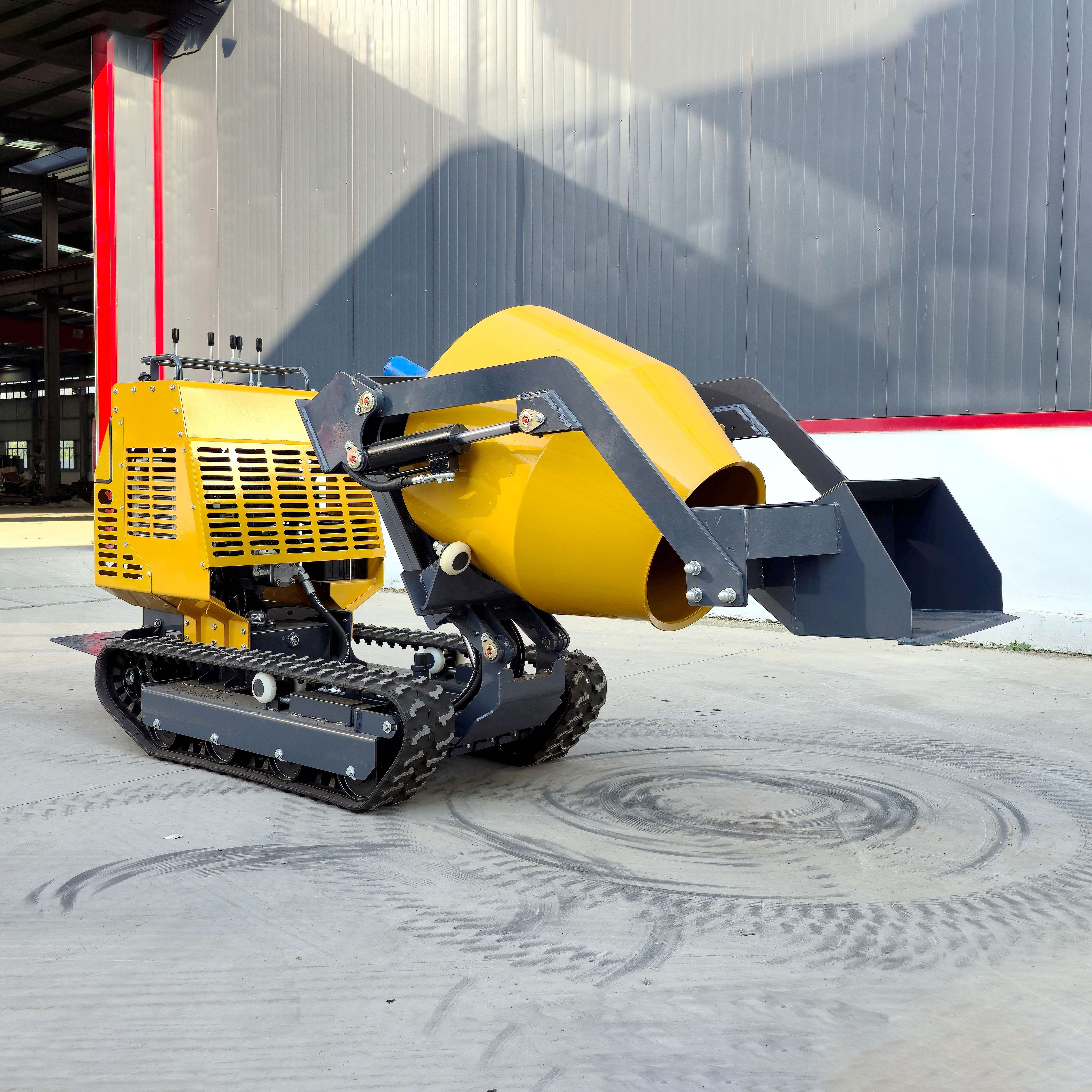 Self Walking Tracked Concrete  - Concrete Mixer Small review and price