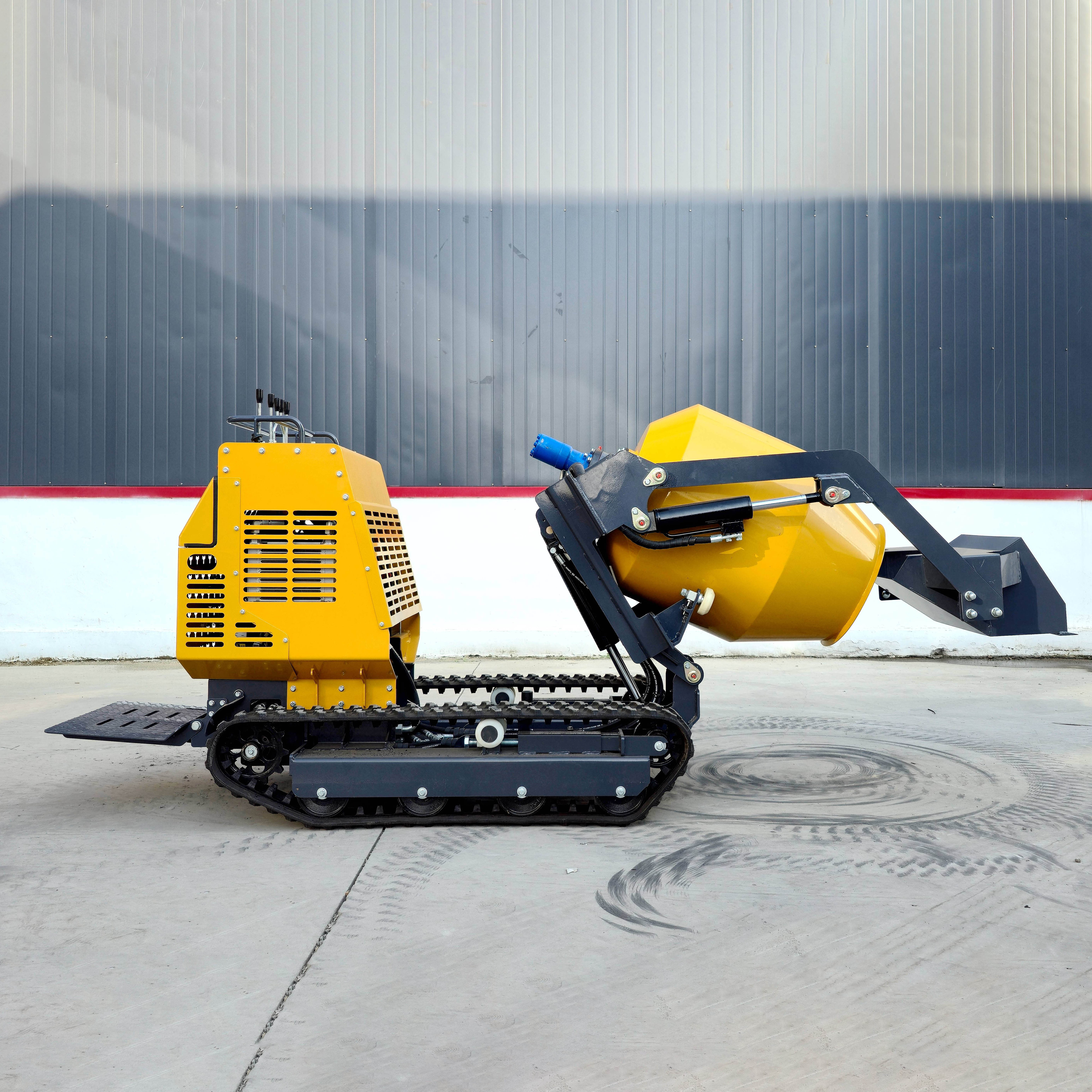 Self Walking Tracked Concrete  - Concrete Mixer Small review and price