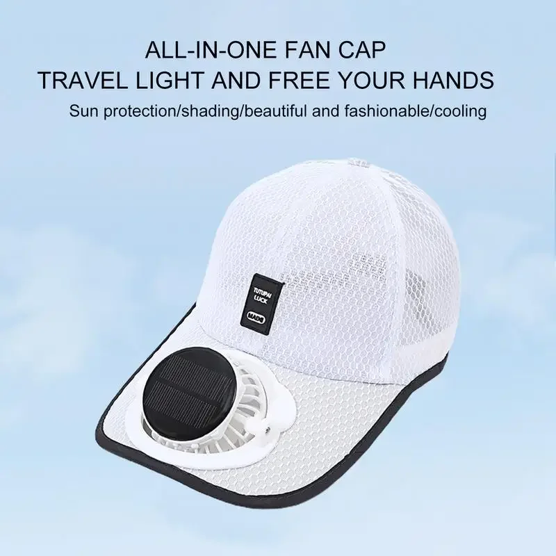 Summer Fan/ Sun hat Women Men  - Outdoor Power Fan review and price