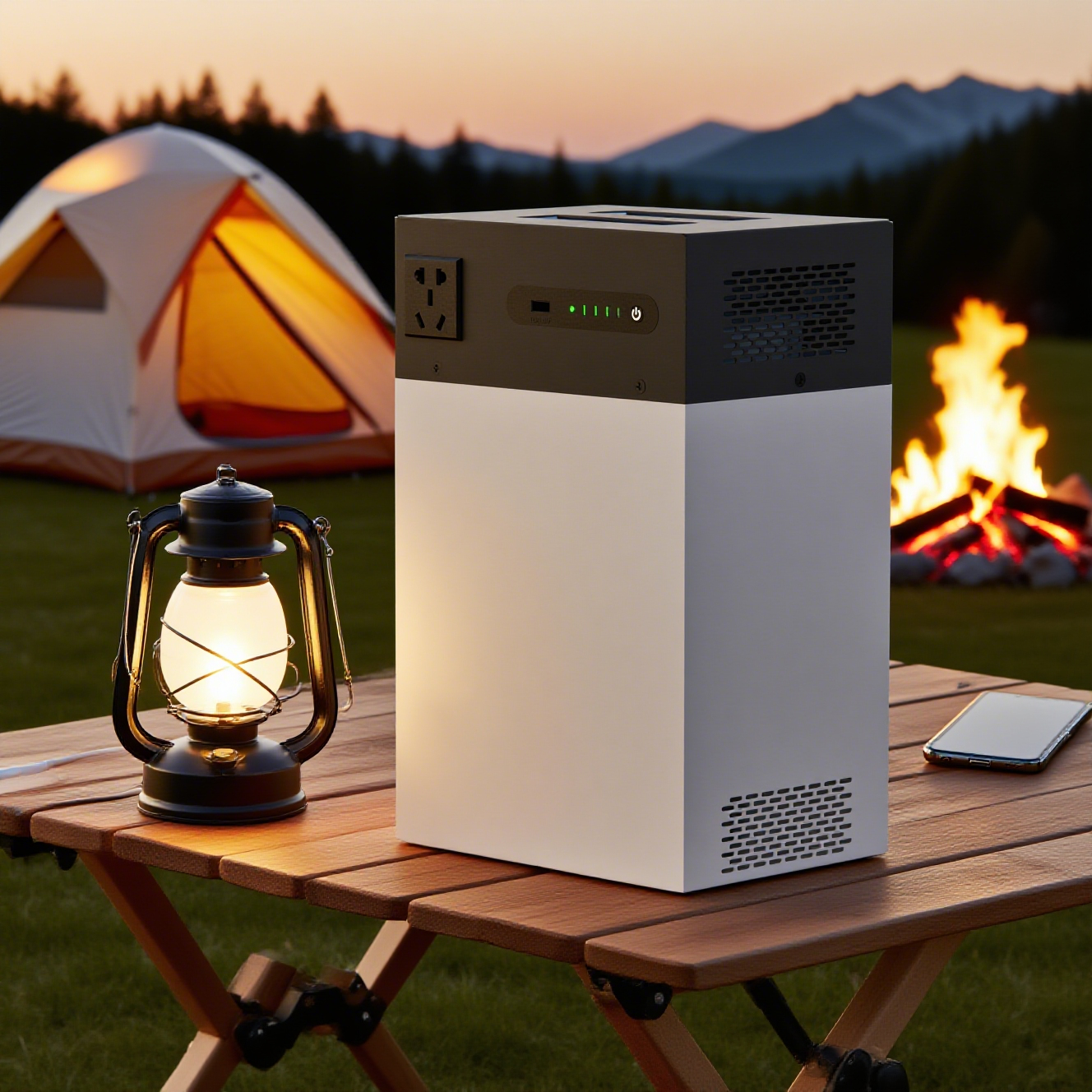 Portable Power Bank 100W Solar - Outdoor Power Bank With Ac Outlet review and price