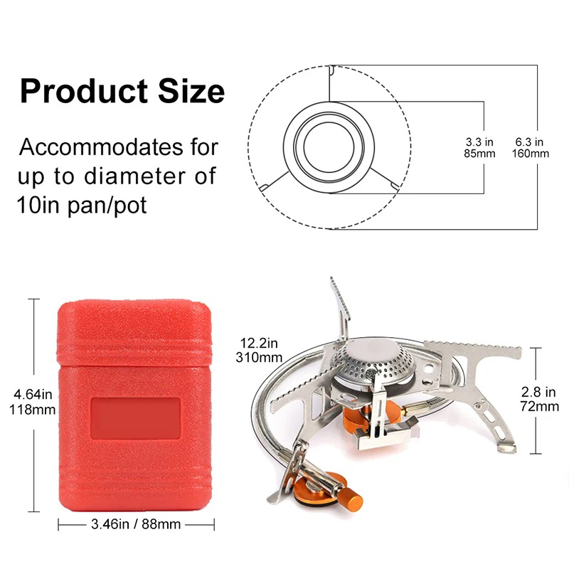 Camping Gas Stove Portable Fol - Outdoor Power Heater review and price