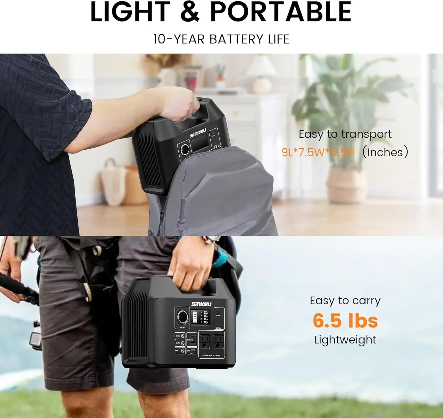 Portable Power Station 80000mA - Outdoor Power Bank With Ac Outlet review and price