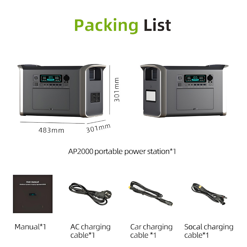 UAPOW 2400W Portable Power Sta - Outdoor Power Bank With Ac Outlet review and price