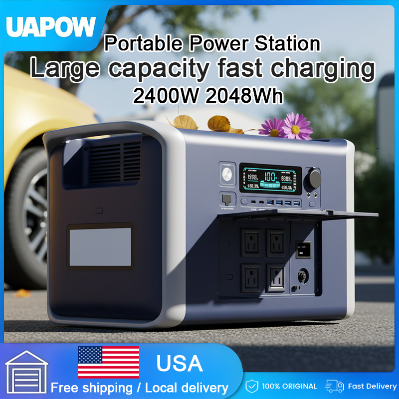 UAPOW 2400W Portable Power Sta - Outdoor Power Bank With Ac Outlet review and price
