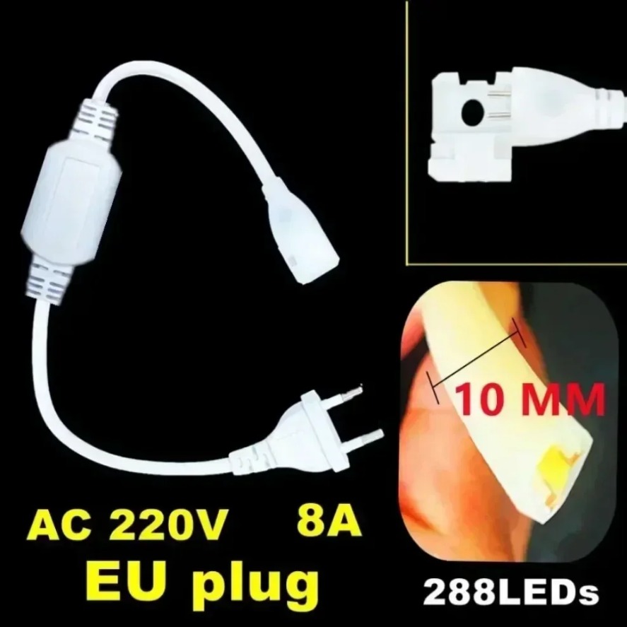 288LEDs/m COB LED Strip 220V D - Outdoor Power Strip review and price