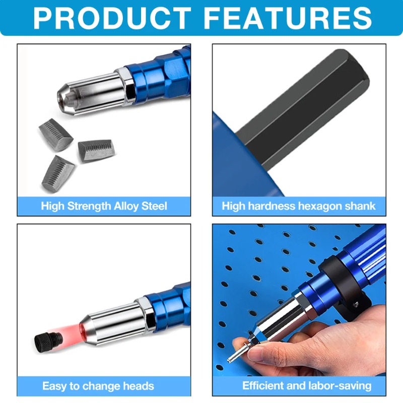 Aluminum Alloy Riveting Gun Ad - Outdoor Power Blinds review and price