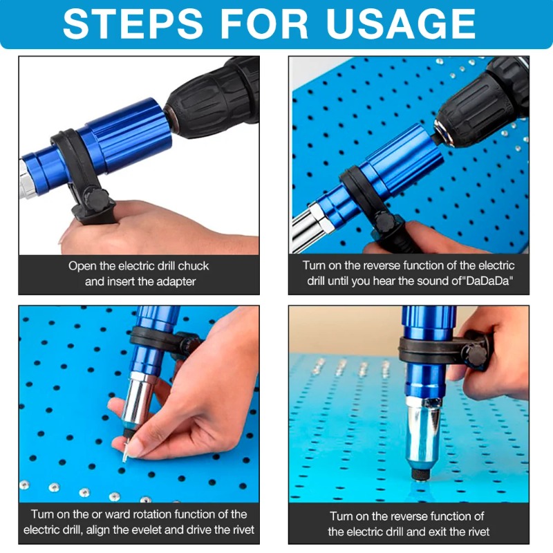 Aluminum Alloy Riveting Gun Ad - Outdoor Power Blinds review and price