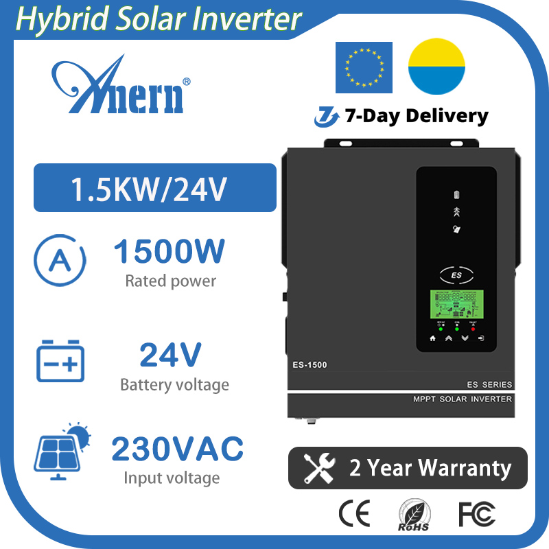 Anern 1500W 1000W Hybrid Solar - Portable Generator Inverter review and price