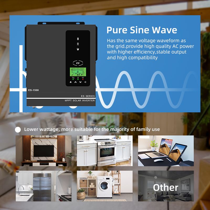 Anern 1500W 1000W Hybrid Solar - Portable Generator Inverter review and price