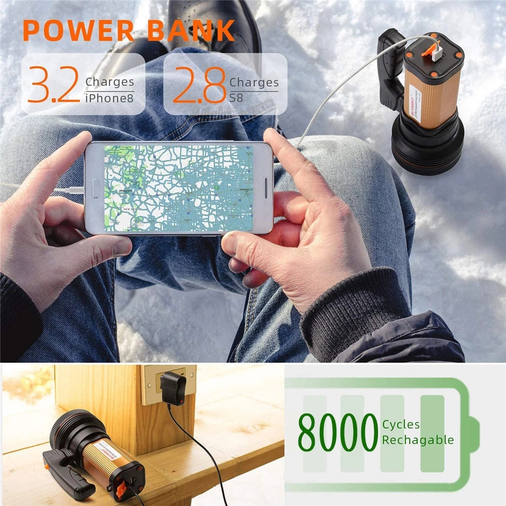 150W Powerful Flashlight 50000 - Outdoor Power Meter Bike review and price