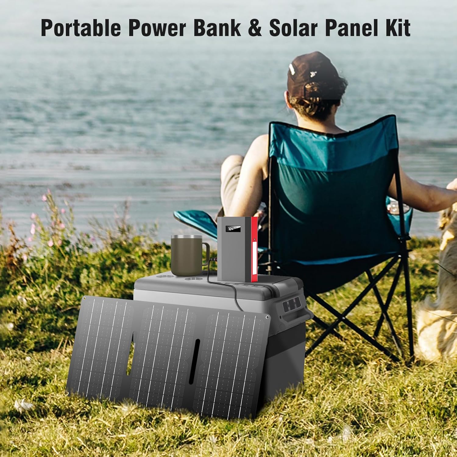 Portable Solar Power Bank with - Outdoor Power Bank With Ac Outlet review and price