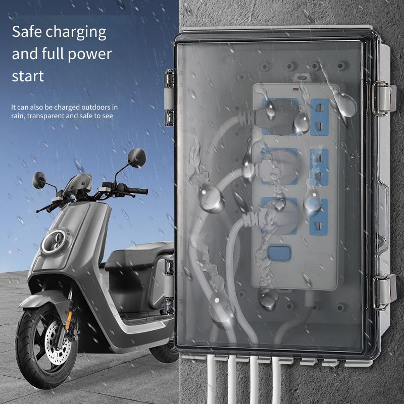 Transparent Waterproof Padlock - Outdoor Use Power Strip review and price