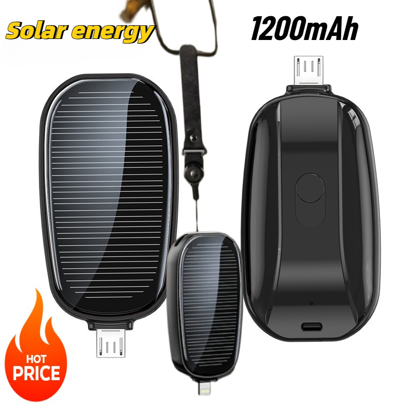 1200mAh Solar Mini Power Bank  - Outdoor Power Distribution Panel review and price
