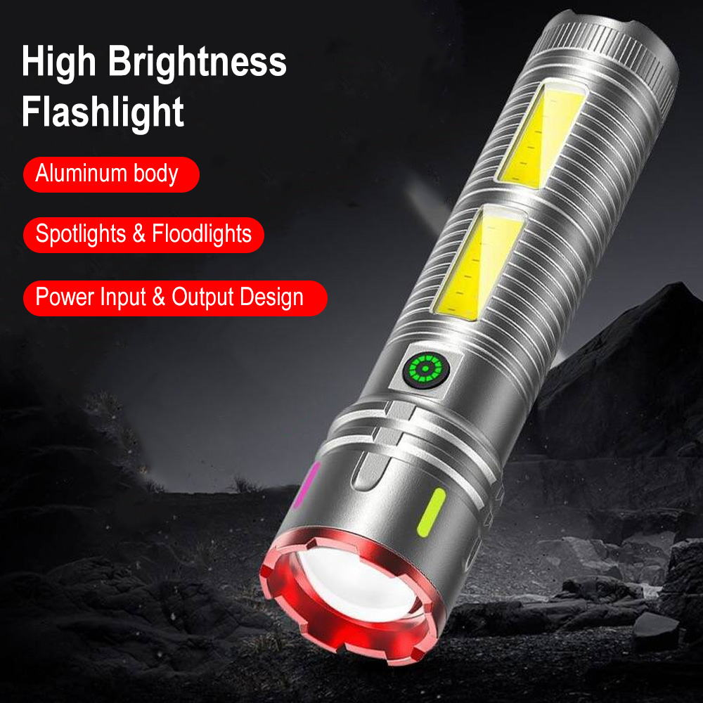 BORUiT Zoomable LED Flashlight - Outdoor Power Meter Bike review and price