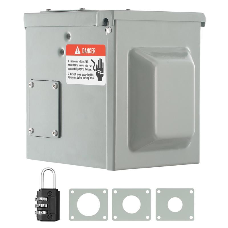 30 Amp RV Power Outlet Box, 12 - Outdoor Power Receptacle Box review and price
