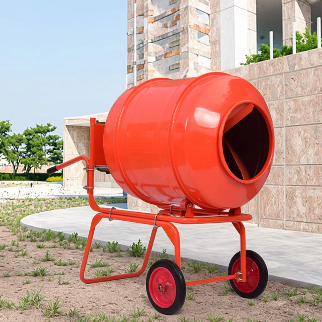 350L Hand Push Horizontal Smal - Concrete Mixer Small review and price