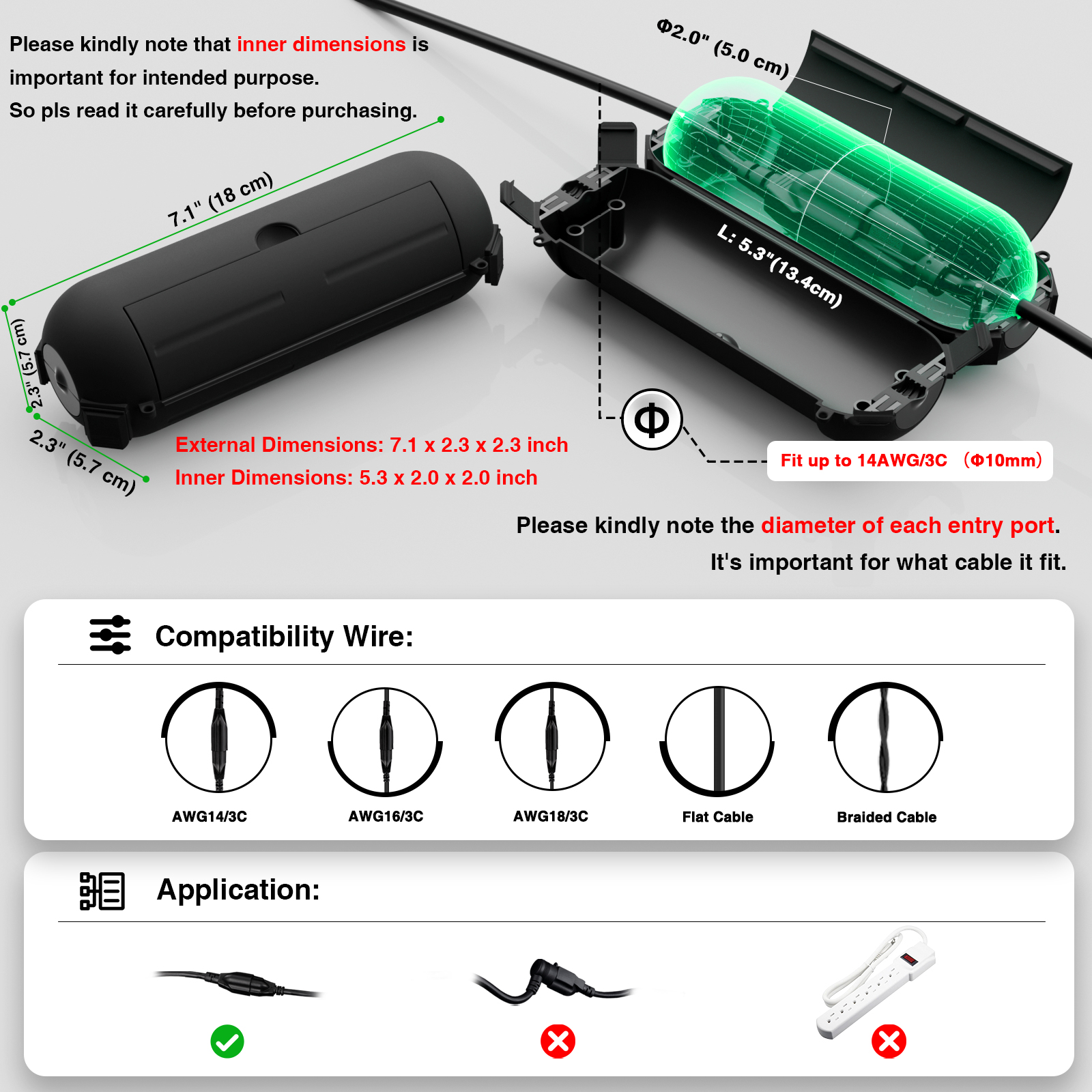 Flemoon 9PCS Outdoor Extension - Extension Cord Outdoor review and price