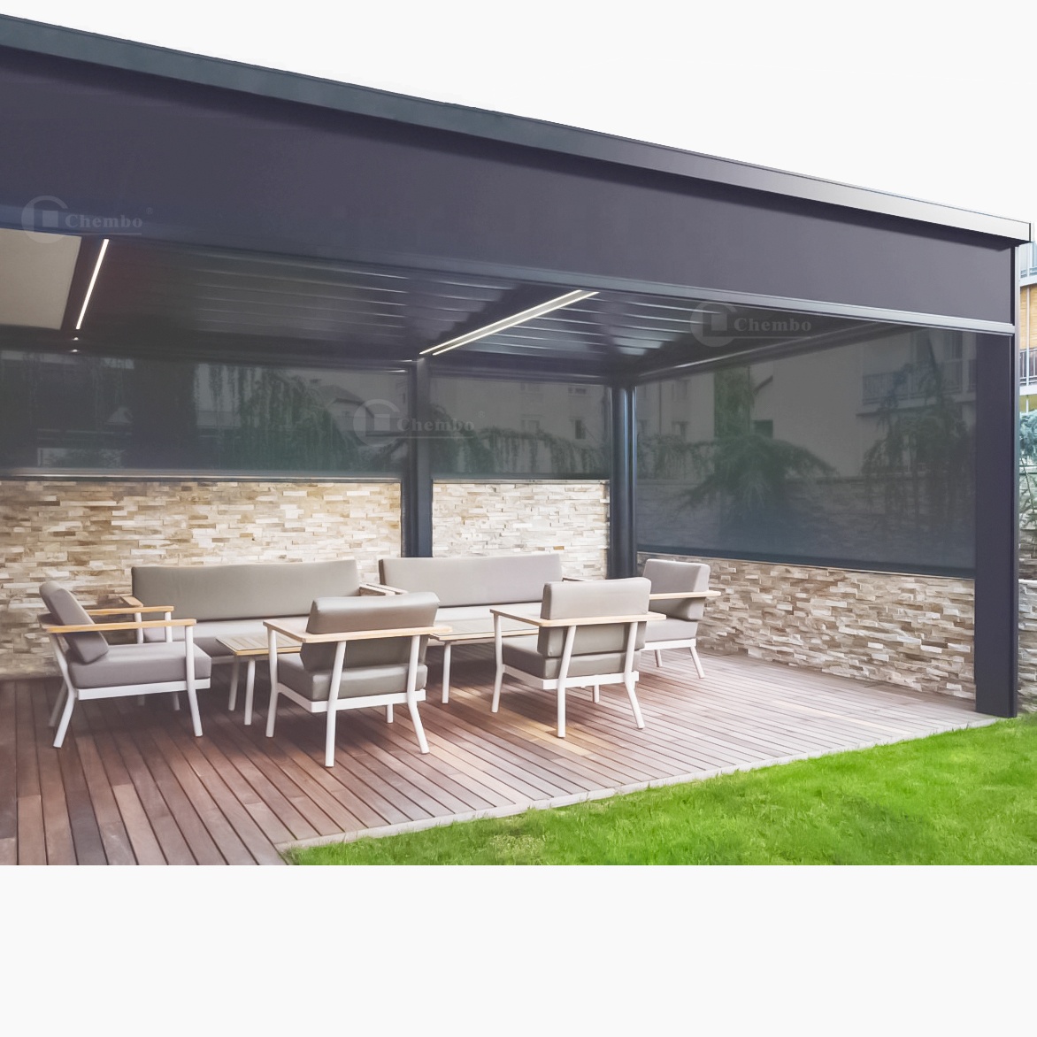 Intelligent Control Waterproof - Outdoor Power Blinds review and price