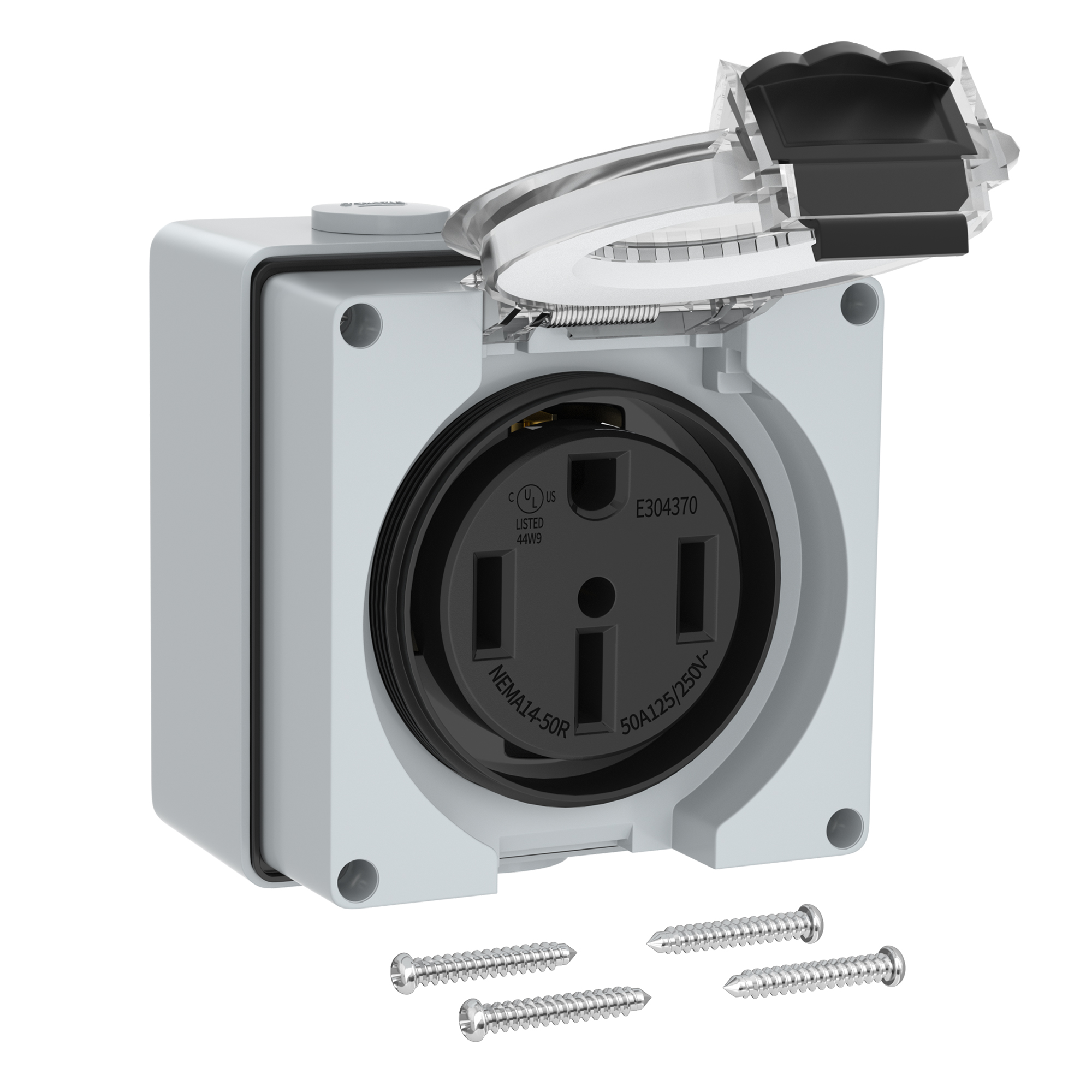 50 Amp Generator RV Power Inle - Outdoor Power Receptacle Box review and price