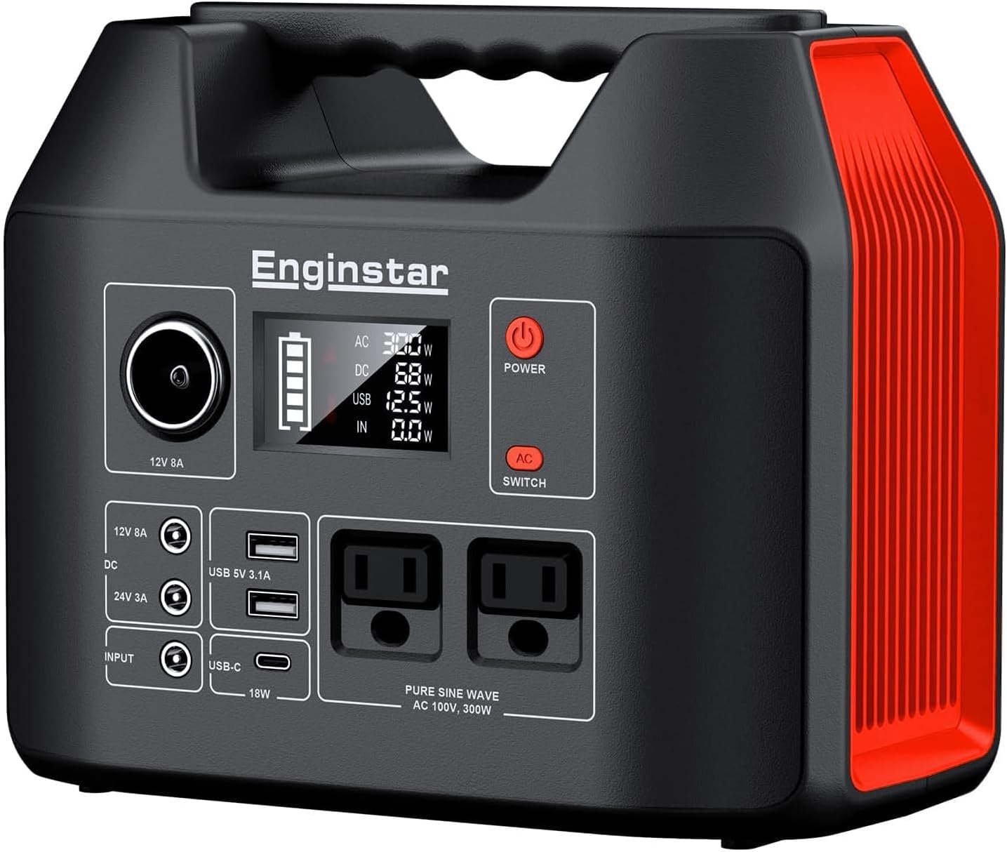 Portable Power Station 300W 29 - Outdoor Power Bank With Ac Outlet review and price