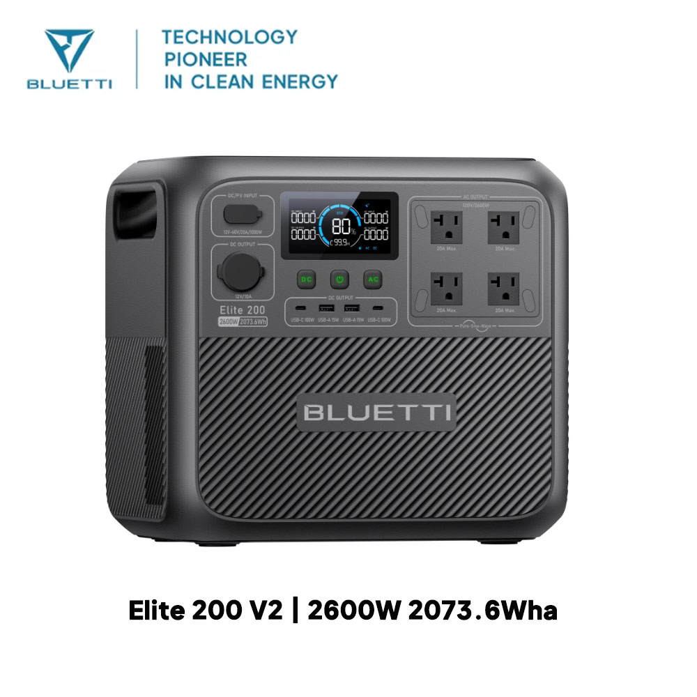 【Renew】BLUETTI Elite 200 V2 Po - Portable Generator Inverter review and price